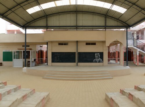 Open stage and school Auditorium